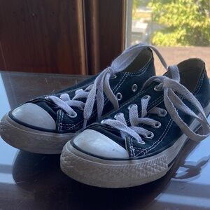 Converse Kids Black and White Sneakers